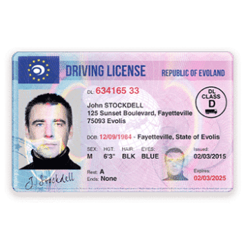 Purchase fake driver's licenses with real security features