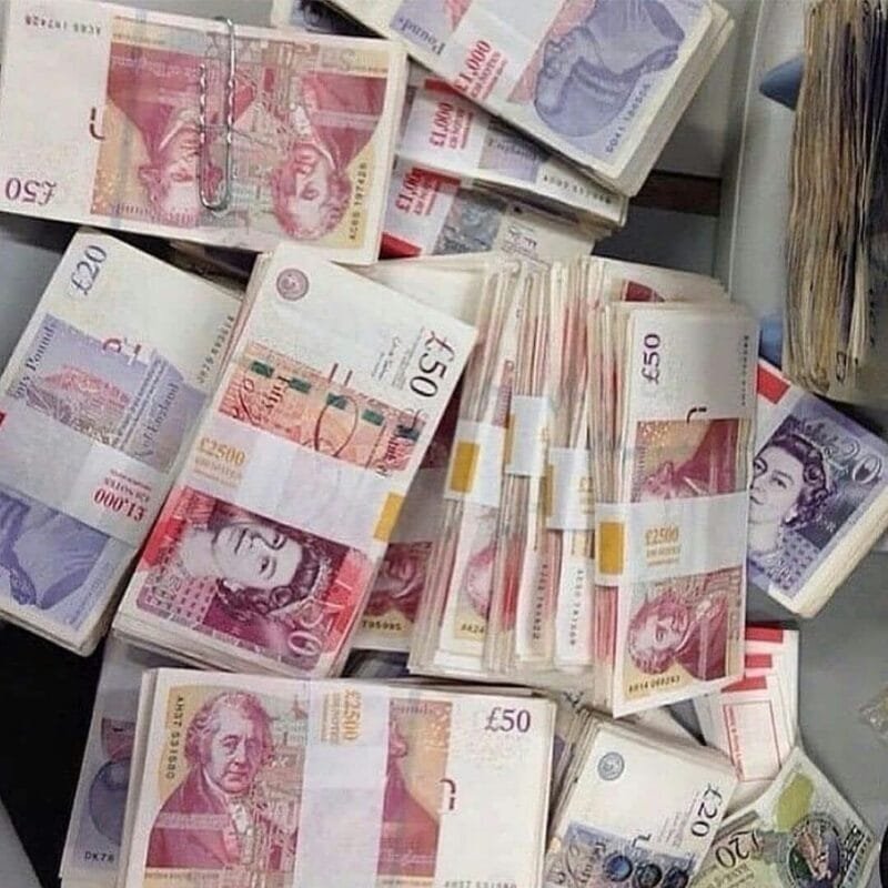 Buy counterfeit money online - UK pound options.