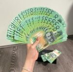 Premium undetectable counterfeit AUD $100 notes with all security features