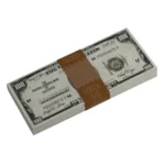 Purchase new-style prop $100 bills for your movie scene.