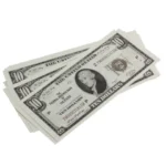 Realistic old-style 1920s $10 fake cash for sale – perfect for collectors and movies