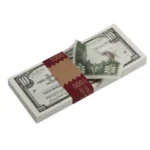 1980s fake $10 bills – shop prop cash for retro movie shoots