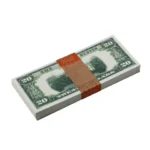 Buy new-style prop $20 bills for your movie scene.