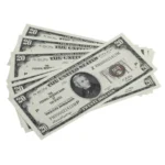 Shop for new-style prop $20 bills for your TV series.