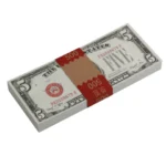 Buy 1920s $5 prop money bundle – authentic-looking replica bills for sale