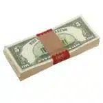 Buy realistic 1980s $5 prop money for music videos and drama sets