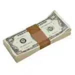 Order crisp blue-ribbon $100 prop money – realistic 2020s version