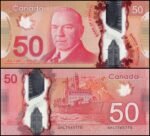 Professional counterfeit CAD $50 bills for sale with advanced security features