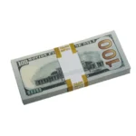 Buy new-style prop $100 bills for your movie scene.