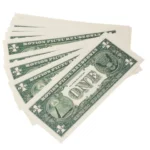 Purchase authentic new-style prop $1 bills for your event.