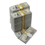 Series 1980s $100 Full Print Prop Money Stack