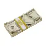 Shop fan spread of 2000s $20 prop cash – ideal for music video aesthetics