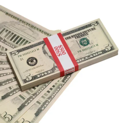 Buy high-quality new-style prop money for your theater play.