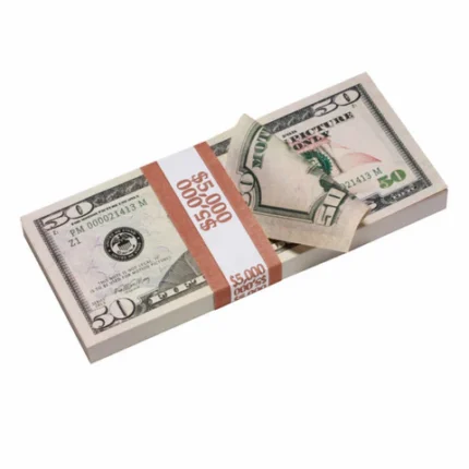 Get your new-style prop $50 bills with fast shipping.