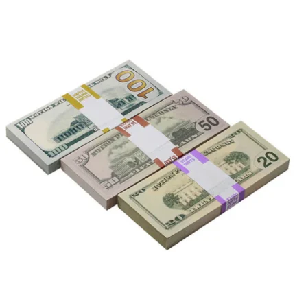 Shop realistic 2020s prop cash bundle – new series replica currency