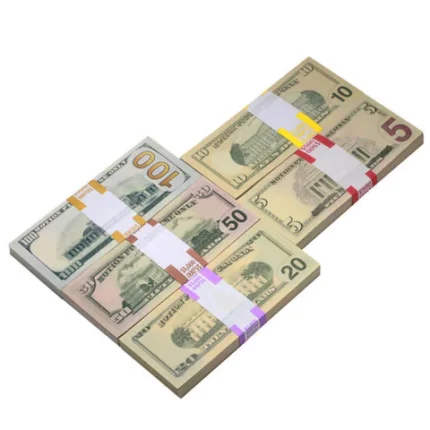 Buy high-quality new-style prop $50 bills for your theater play.