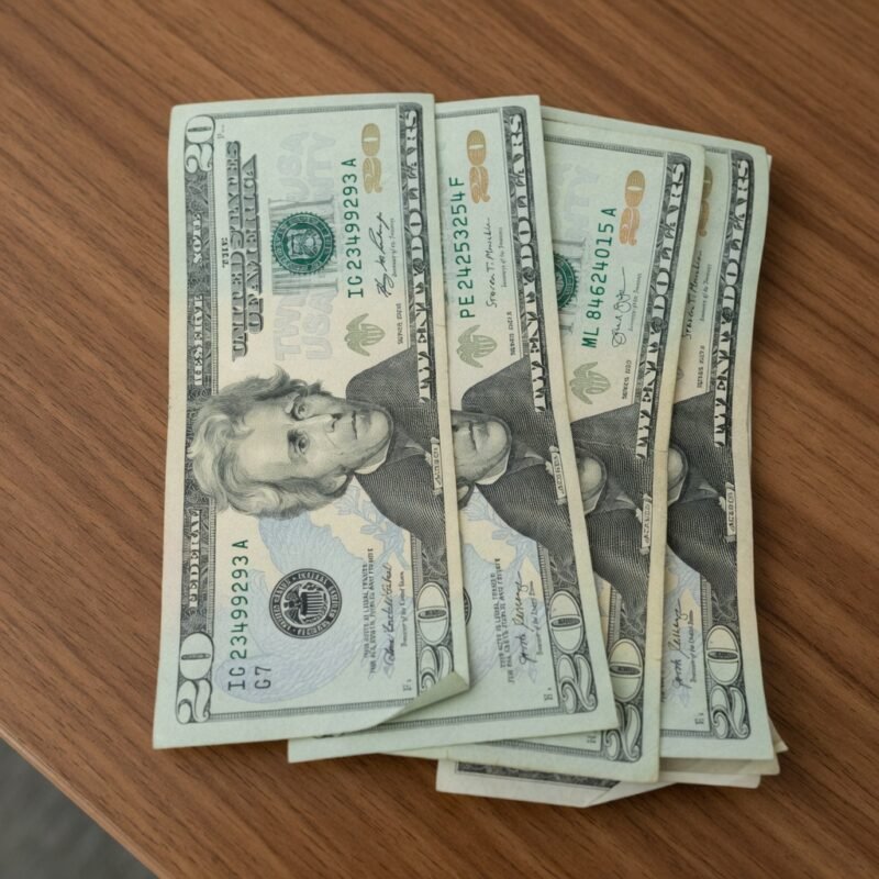 High-quality counterfeit money for sale featuring realistic $20 Federal Reserve notes