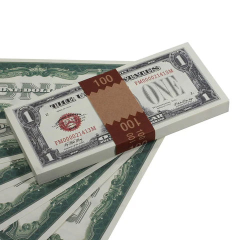 Shop vintage 1920s $1 fake bills for movie and stage use
