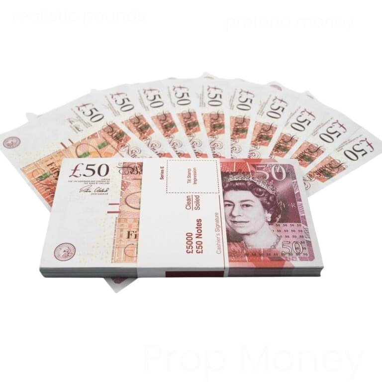 Buy counterfeit British Pound notes online.