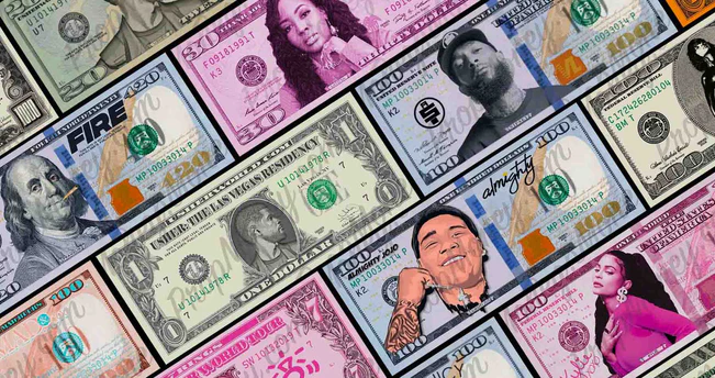 Buy new-style mixed prop money set – $20, $50, $100 fake bills for sale