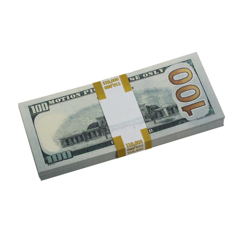 Buy high-quality new-style prop $100 bills for your documentary.