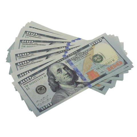 Buy 1980s $100 prop money – collectible retro replica c