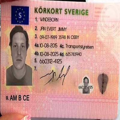 Buy Fake Swedish Driver’s License Online from Prop Money & Fake Docs