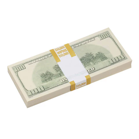 Order new-style $100 fake bills – perfect for HD video production