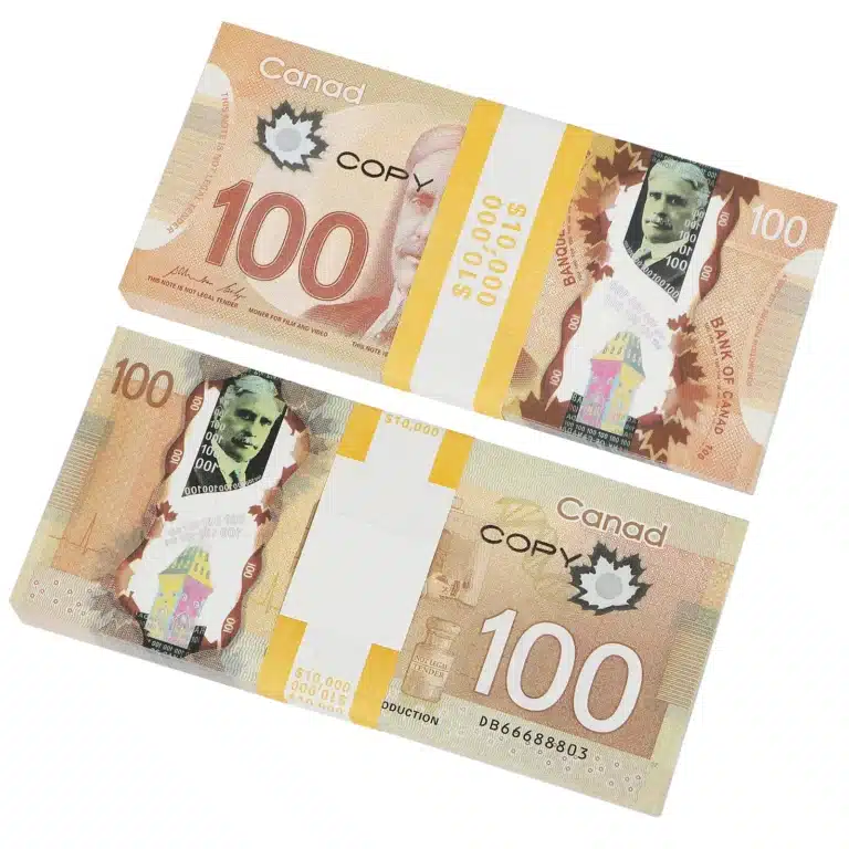 Buy counterfeit Canadian Dollar notes online.